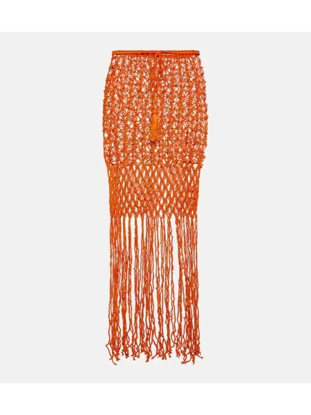Spódnica Anna Kosturova pomarańczowa