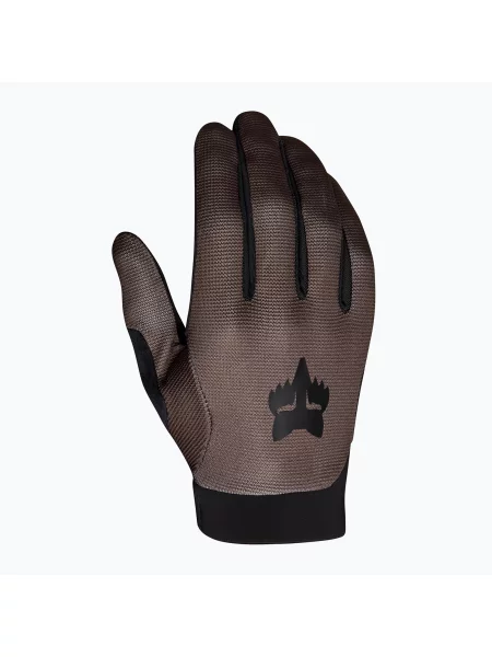 Cyklistické rukavice Fox Racing Ranger military hnědé
