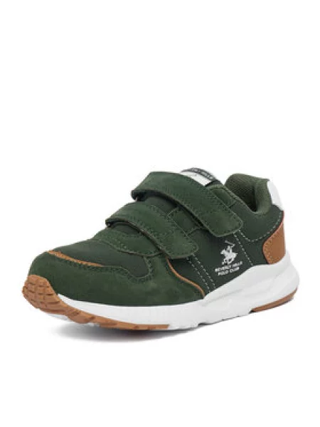 Sneakersy Beverly Hills Polo Club Kaki