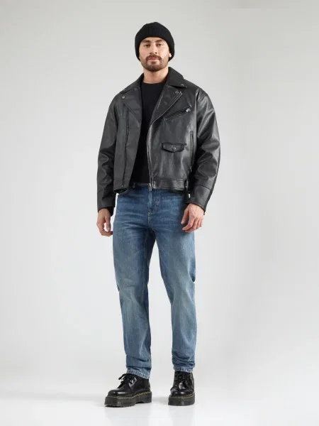 Pepe Jeans Džinsai Byron tamsiai džinso mėlyna