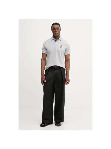 Hackett London polo szara