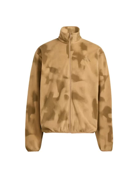 ADIDAS TERREX Tehnička flis jakna Multi CLIMAWARM Full Fleece sepija / brokat