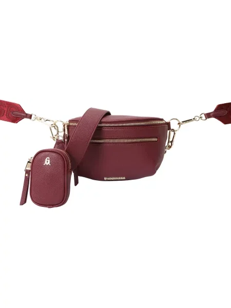 Geantă Steve Madden Vișiniu roșu