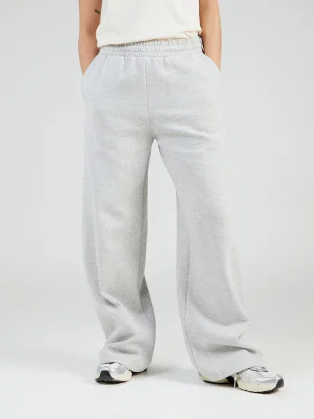 WEEKDAY Pantaloni amestecat gri