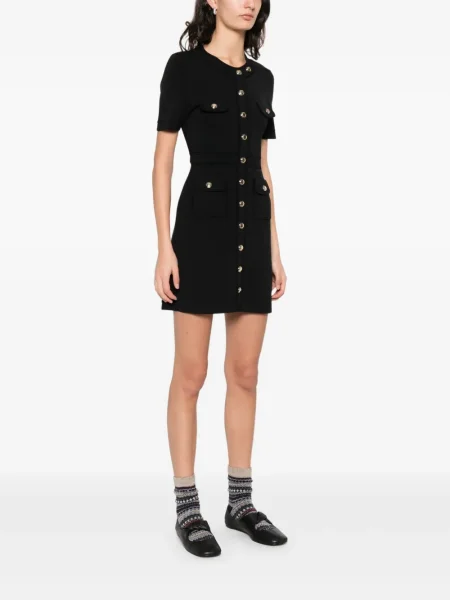 Rochie mini Sandro de costum negru
