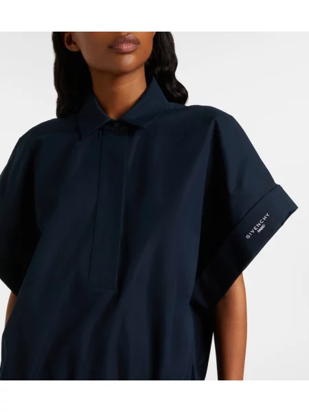 Rochie tip cămașă Givenchy albastru