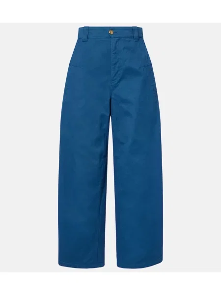 Decupat pantaloni Chloé albastru