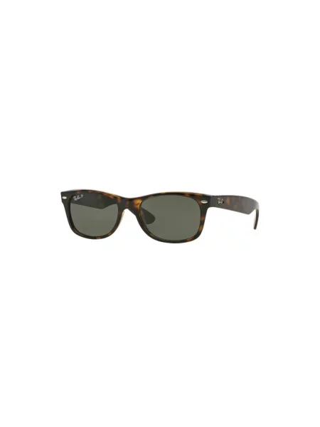 Okulary przeciwsłoneczne Ray-Ban New Wayfarer Classic tortoise/green polarized brązowe