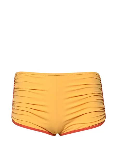 Bikini Christopher Esber cu volane portocaliu