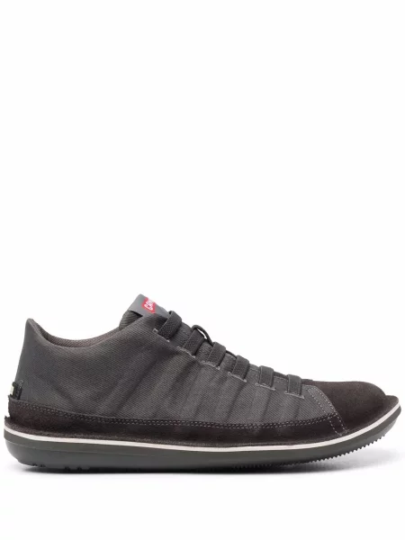 Sneakerși Camper cu șireturi din dantelă negru