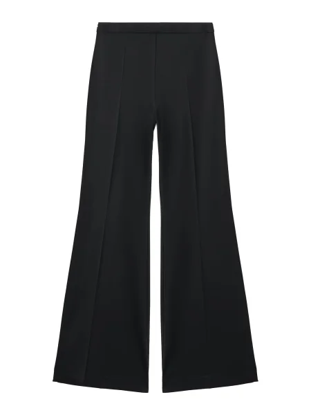 MANGO Pantaloni cu dungă FIJIS' negru