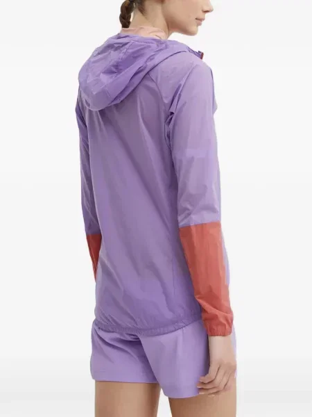 Geacă Peak Performance cu glugă violet