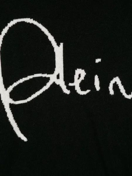 Sweter dziecięcy Philipp Plein czarny