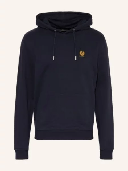 Belstaff Mikina S Kapucí tmavě modrá