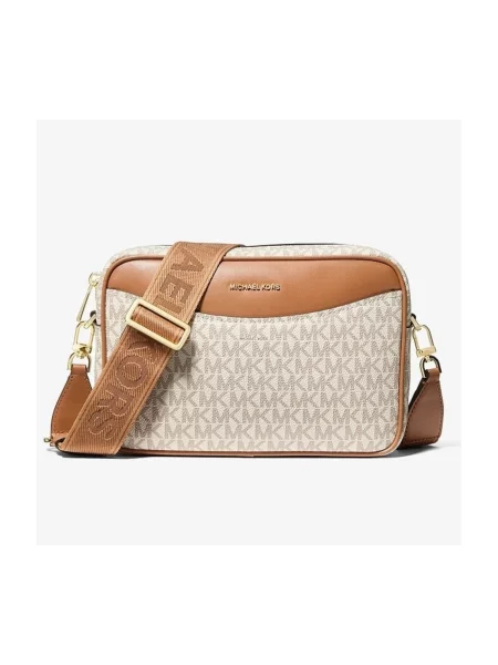 Geanta crossbody Michael Michael Kors bej