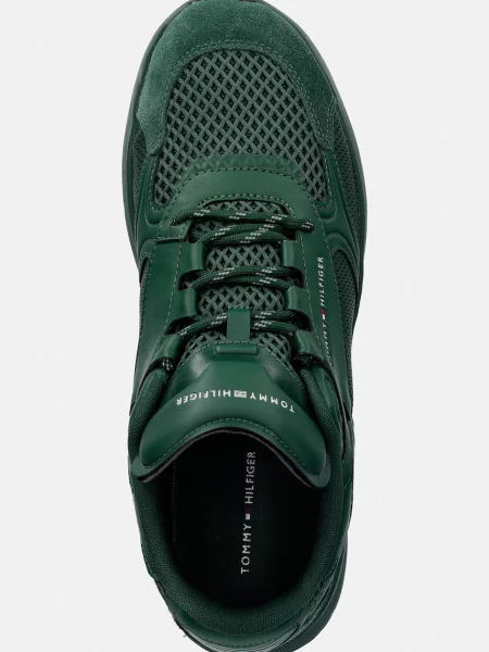 Tommy Hilfiger LIGHTWEIGHT RUNNER MONOCOLOR маратонки мъжки зелено