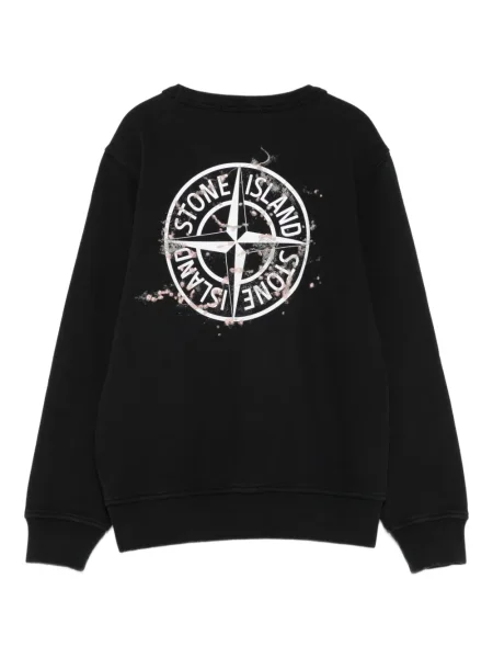 Bluza dziecięca Stone Island czarna