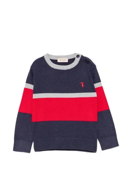 Sweter dziecięcy Trussardi niebieski