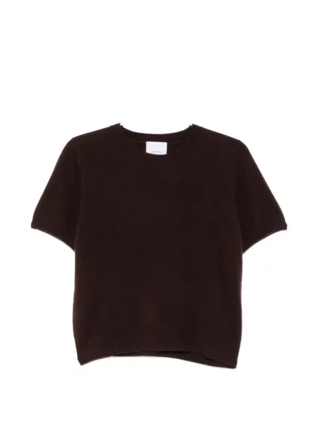 Scurt pulover Ivory Paris maro