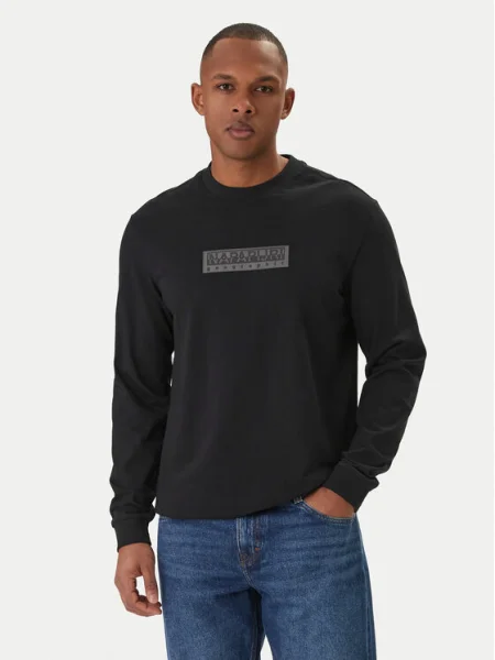NAPAPIJRI Tricou gri negru