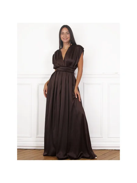 Rochie La Modeuse maro