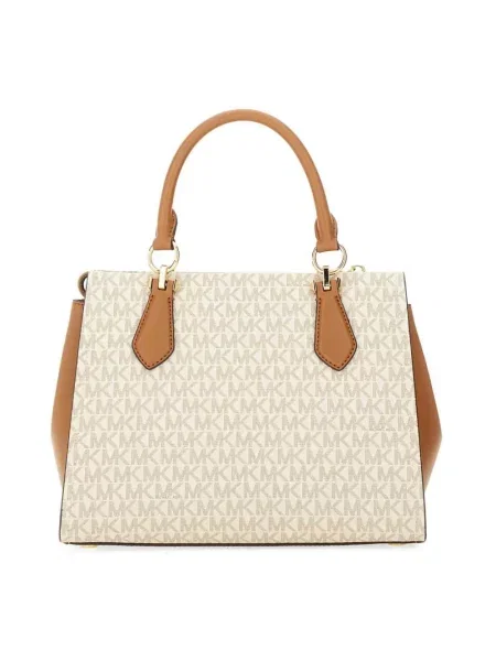 Torebka Michael Michael Kors skórzana beżowa