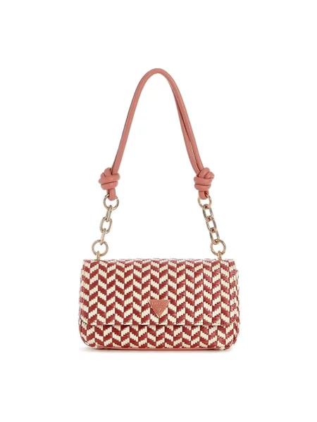 Guess torebka kuferek TESSI czerwona