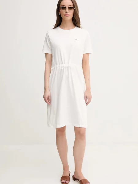 Tommy Hilfiger sukienka mini prosta biały