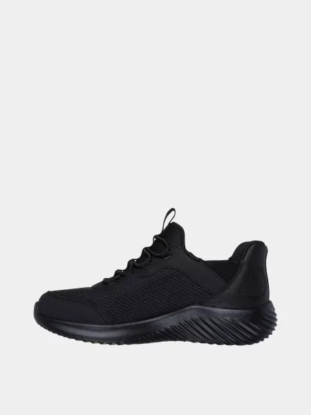 Дитячі Кросівки повсякденні Skechers BOUNDER штучна шкіра/текстиль чорний