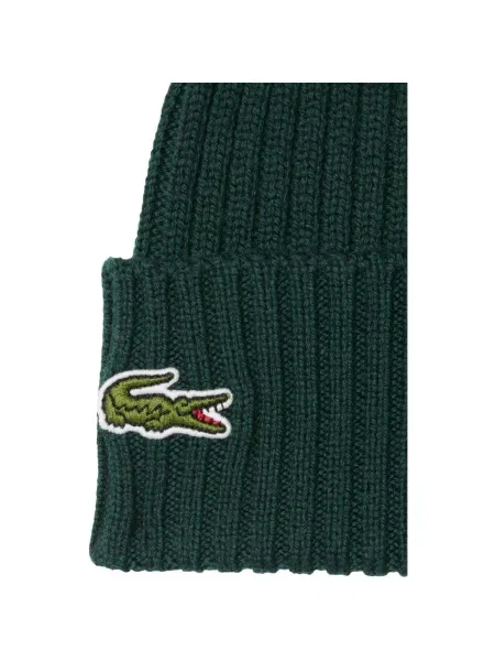 Lacoste Gyapjú sapka zöld
