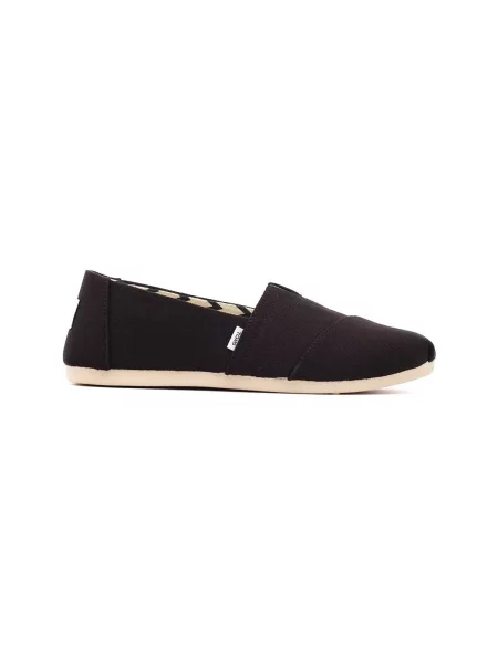 TOMS Espadrile ALPARGATA' crna