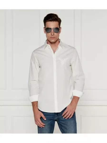 Armani Exchange Cămașă alb