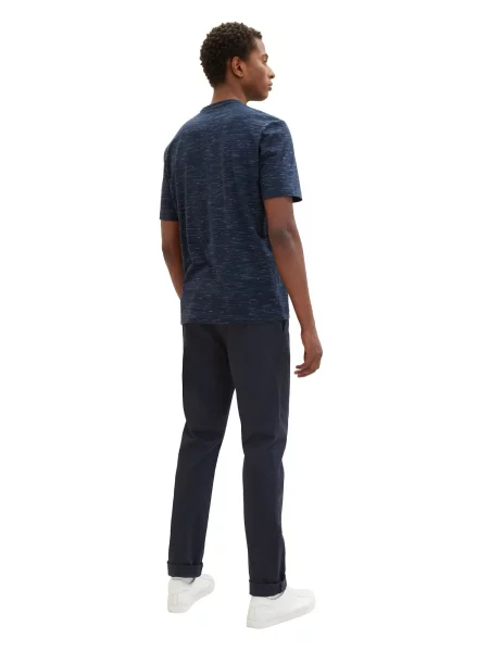 TOM TAILOR Chino nohavice tmavomodrá