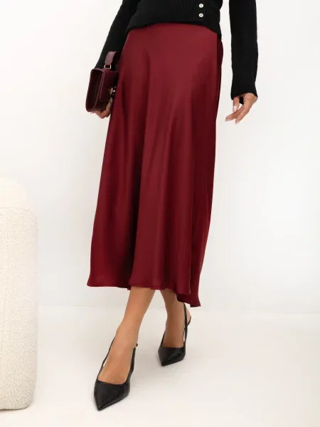 Midi-suknja Italy Moda bijela