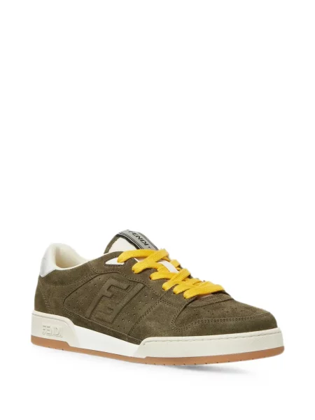 Sneakerși Fendi cu autograf verde