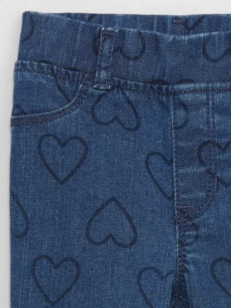 Pantaloni copii Gap albastru