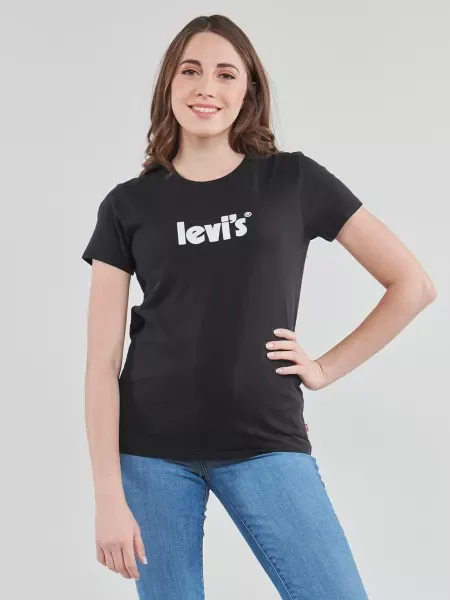 Krátke tričko Levi's čierna