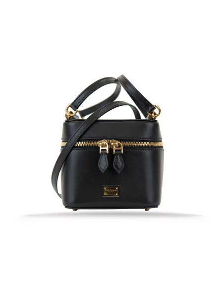 Torebka Dolce And Gabbana skórzana czarna
