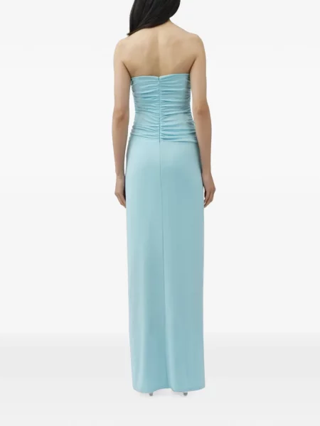 Rochie maxi Simkhai fără bretele albastru