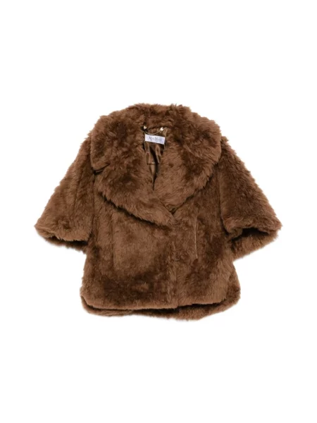 Kurtka Max Mara dwurzędowa brązowa