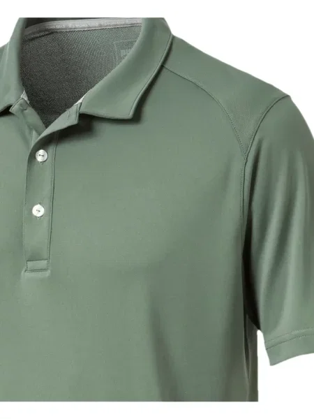 Tricou polo Puma cu imagine verde