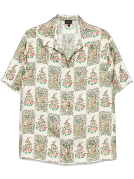 Cămașă Etro cu model floral cu imagine
