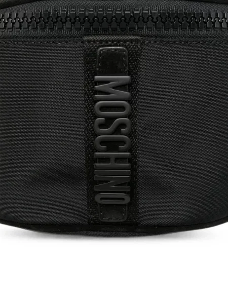 Curea Moschino cu autograf negru