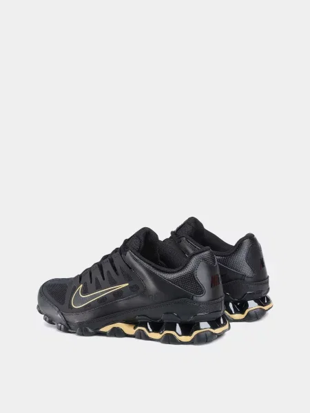 Кожаные кроссовки Nike черные