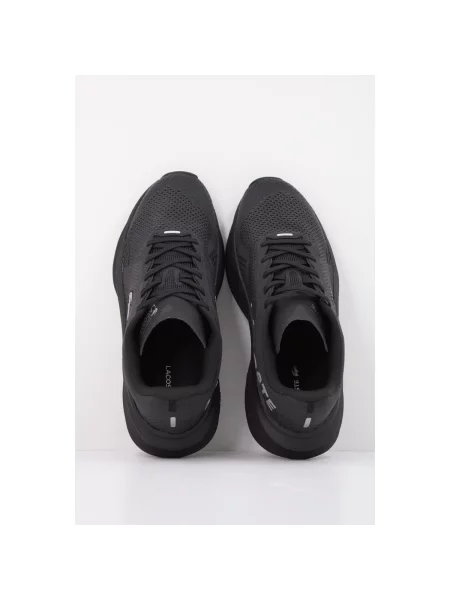 Bežecké bežecké topánky Lacoste čierna