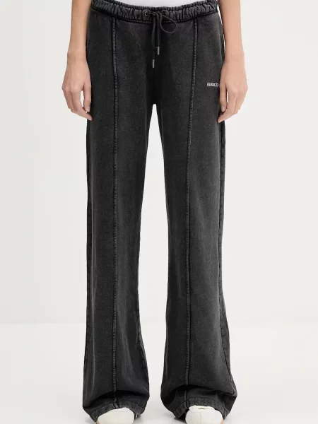 Спортивні штани Guess Jeans однотонні сірий