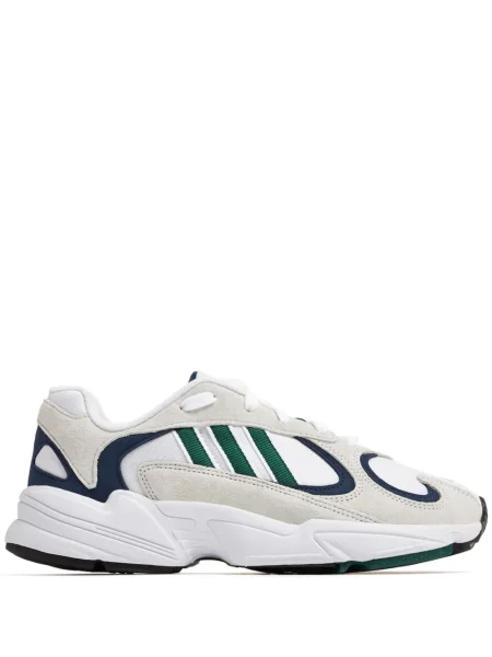 Sneakerși Adidas Samba din piele alb