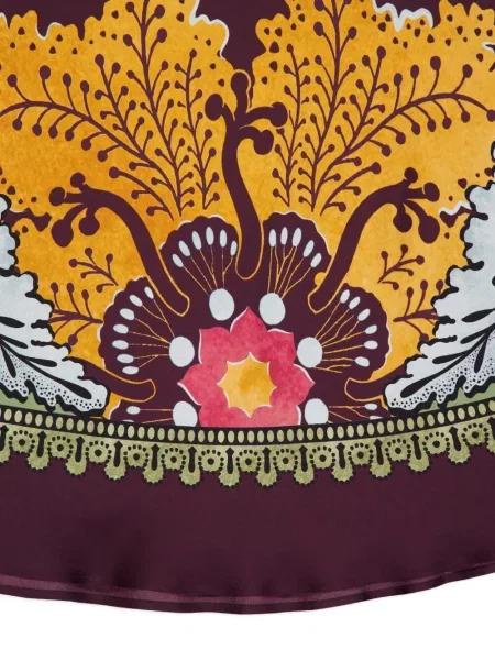 Fusta maxi La Doublej cu imagine violet