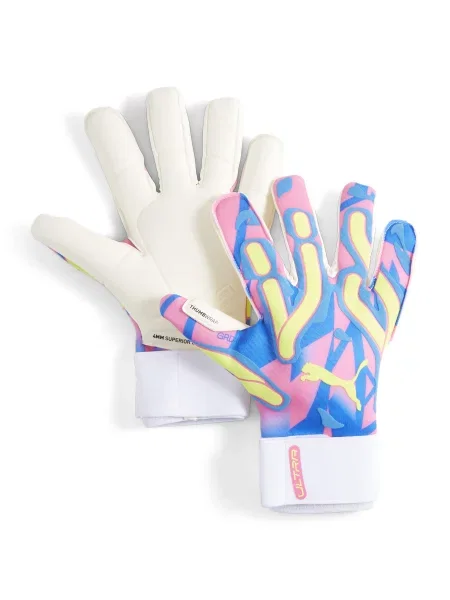 Rękawice bramkarskie PUMA Ultra Ultimate Energy Hybrid niebieskie