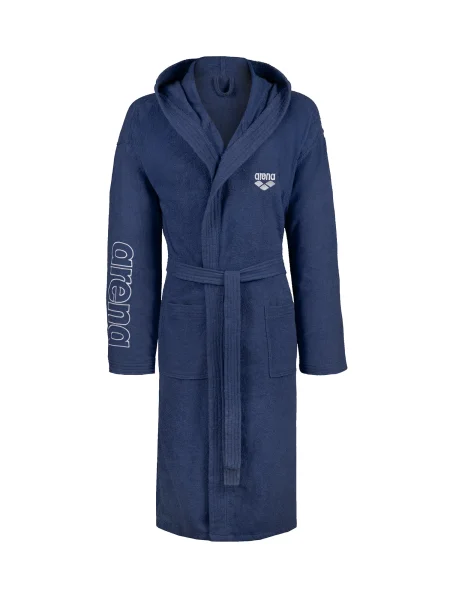 ARENA Športen kopalni plašč ZEPPELIN LIGHT temno modra bela
